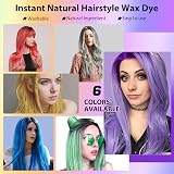 MQUPIN Temporary Hair Dye Wax Wash In Wash Out Hair Colour view 6