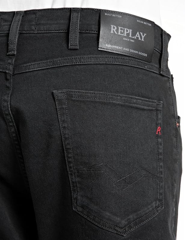 Herren Jeans, 098 Black (Schwarz), 36W/30L