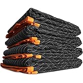 Wen 72-Inch by 80-Inch Heavy Duty Padded Moving Blankets, 4-Pack (272804)