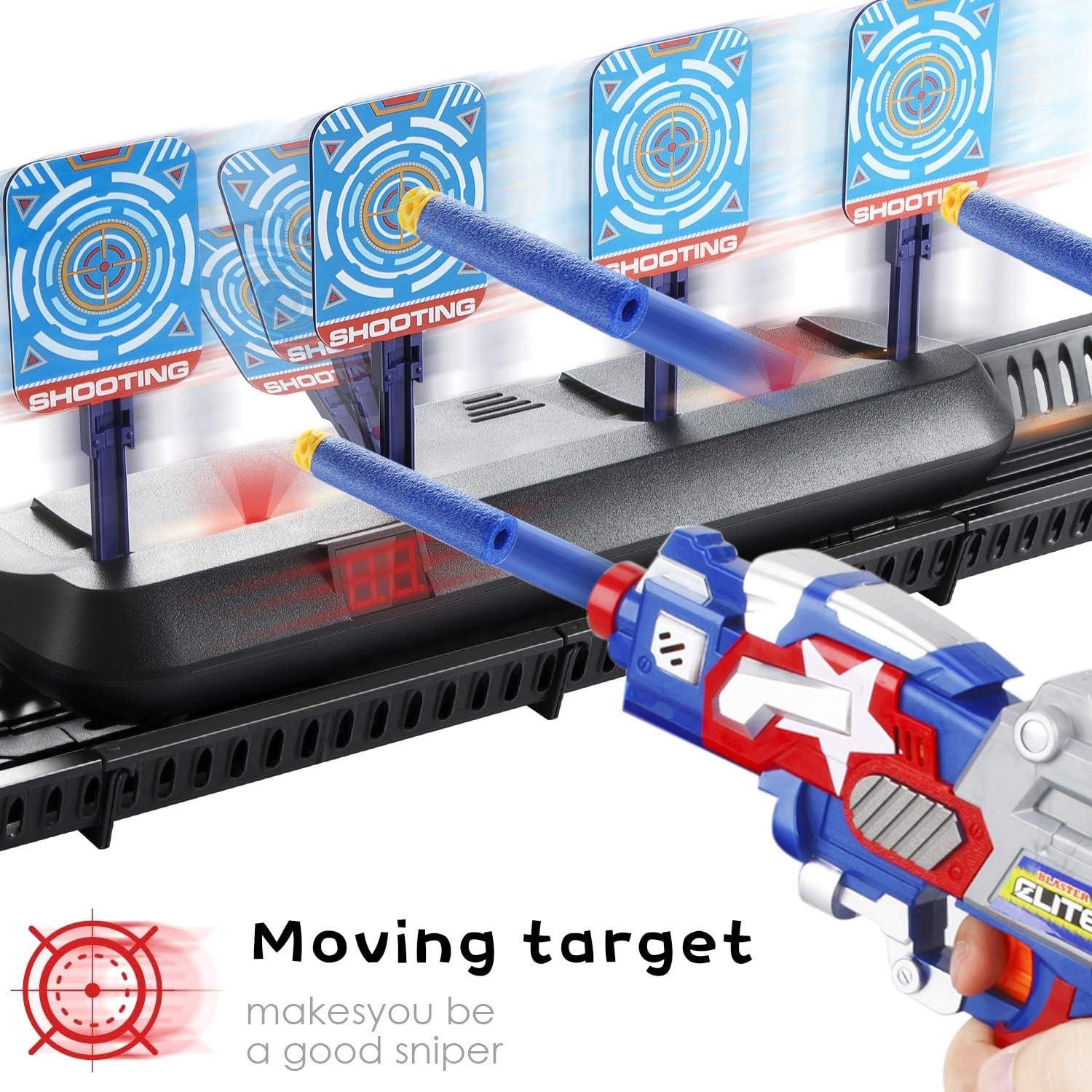 nerf digital target instructions