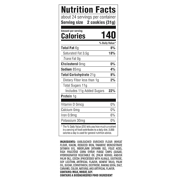 CHIPS AHOY! CHEWY CHOCOLATE CHIP COOKIES, PARTY SIZE, 26 OZ