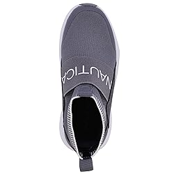 Nautica Kids Boys High Top Sock Tennis Sneaker