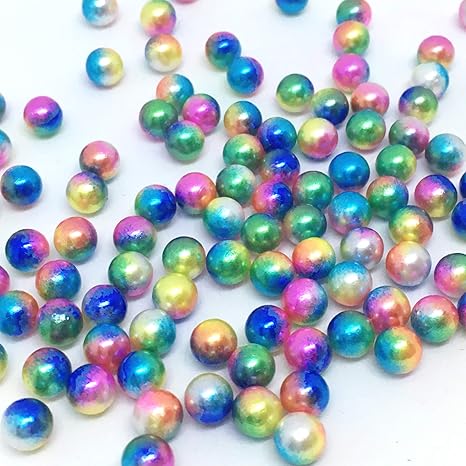 Amazon ストアーズクラブ 虹色グラデーション 100個 ノンホール