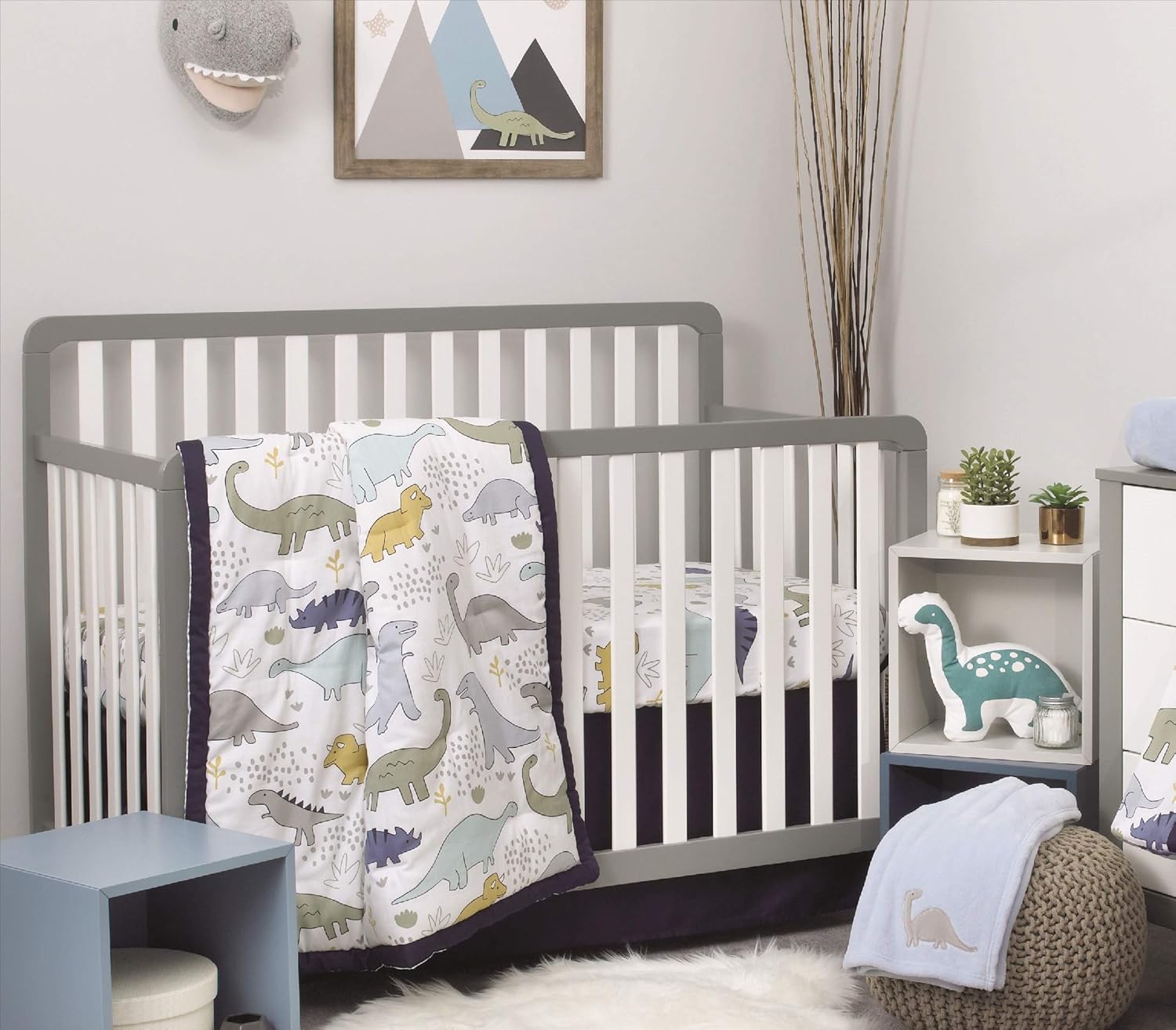 dinosaur cot set