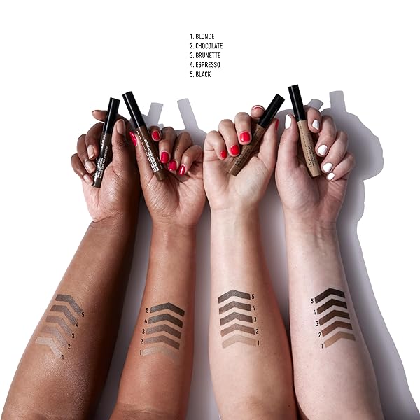 NYX PROFESSIONAL MAKEUP TINTED EYEBROW MASCARA, CHOCOLATE