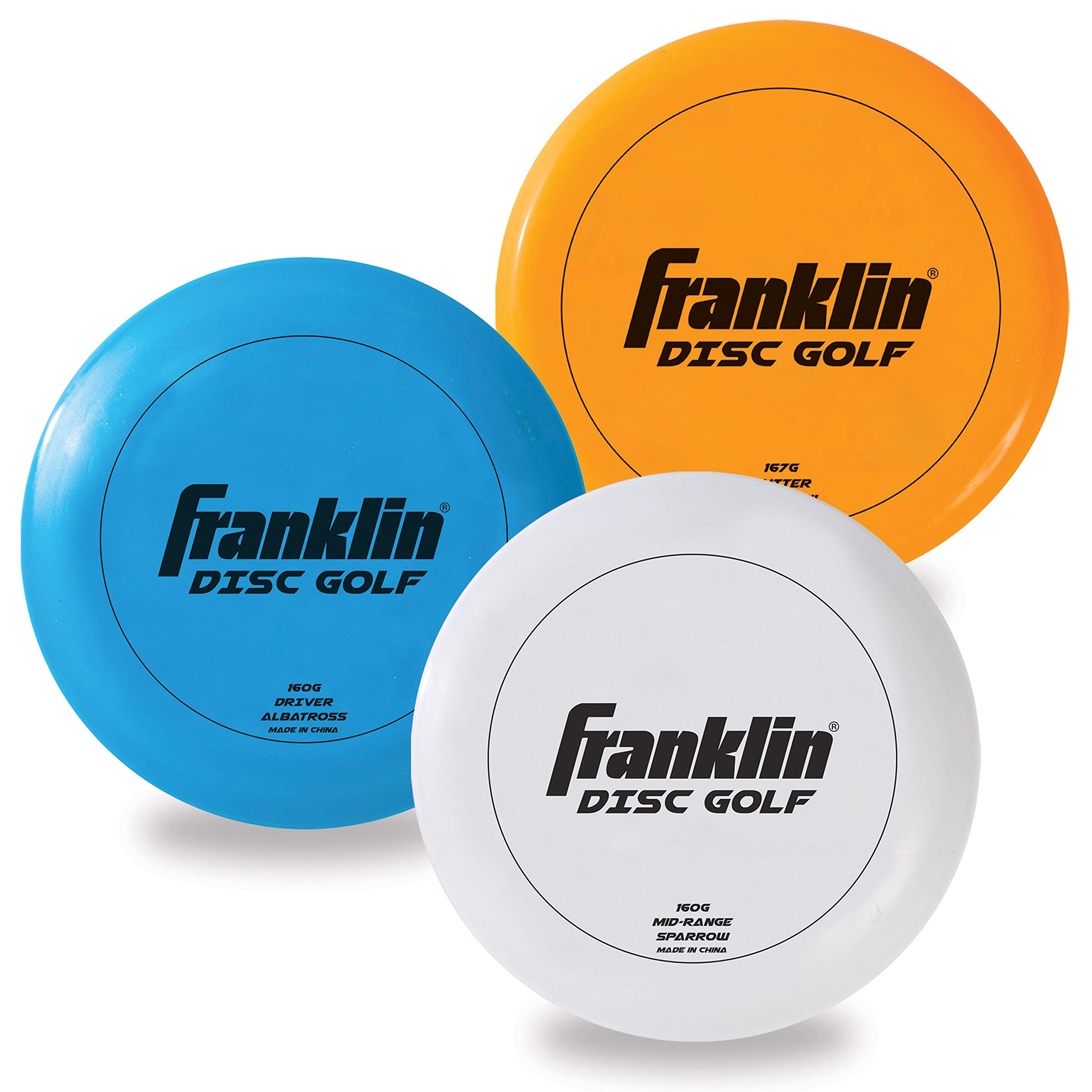 Franklin Sports Disc Golf 3 Pack