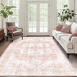 QD-Udreamy 6x9 Area Rugs - Machine Washable Rugs