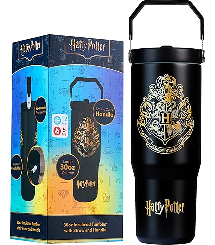 Amazon.com: Seven20 Harry Potter Hogwarts Travel Coffee Mug, 14oz