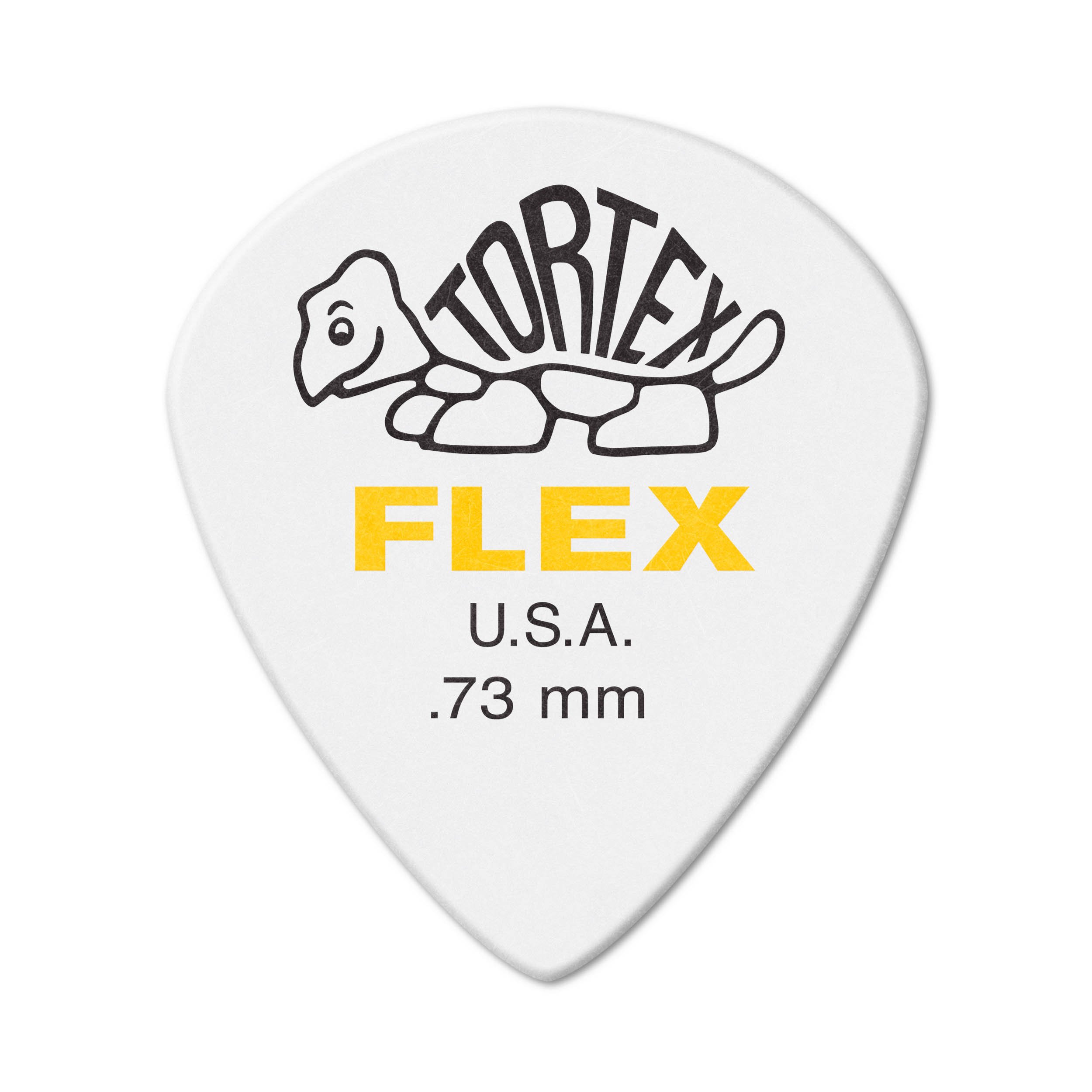 Jim Dunlop 466P0.73 Tortex Flex Jazz III Xl Picks, .73 mm, Set of 12 Pieces