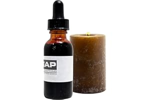 EAP Innovations Liquid Candle Dye, Vibrant, Long-Lasting Color, Fully Soluble for Flawless Blending, Liquid Dye for Candle Making, Highly Concentrated for Customizable Shades, Brown, 1 oz