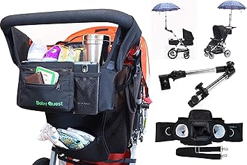 double stroller cup holder attachment