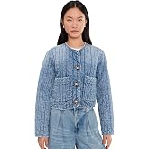 Blank NYC Bottomless Brunch Denim Quilted Jacket