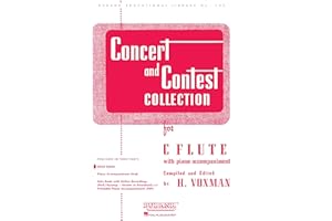 Concert and Contest Collection – C Flute Solo Part | Rubank Educational Library | Classical Sheet Music for Solo Performance | Grade 3-4 Repertoire for Competitions and Recitals