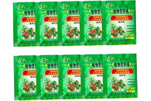 10Pcs Rooting Powder for Plant Cuttings Soluble Rooting Powder Naphthaleneacetic Acid Root Hormone for Transplants & Tree Man