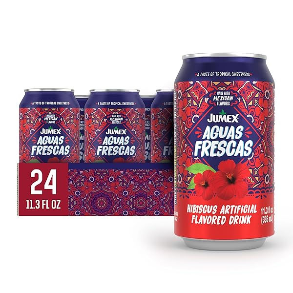 JUMEX AGUAS FRESCAS HIBISCUS – CLASSIC MEXICAN SOFT...