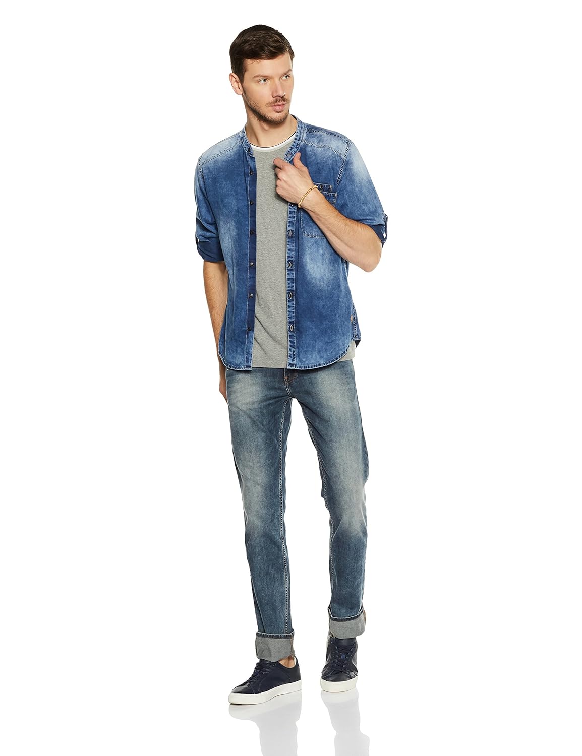 flying machine men's tapered fit jeans