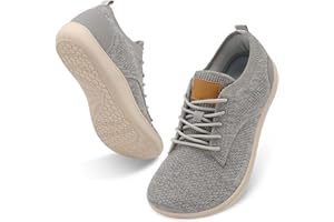 relxfeet Men's Dress Sneakers Fashion Oxfords Business Casual Shoes Wide Toe Box Barefoot Zero Drop Walking Shoes