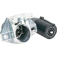 Hopkins 47595 7 RV Blade to 7 Way Pin Type Adapter