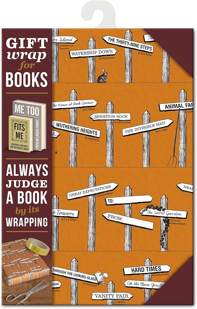 Gift Wrap for Books (Novel Signposts) Health & Personal Care