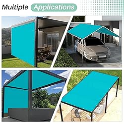SunnyRoyal 10'x10' Waterproof Sun Shade Sail