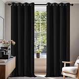 Deconovo Blackout Curtains 52 x 84 Inch Thermal Insulated Eyelet Pair