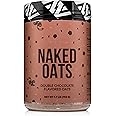 Naked Oats - Double Chocolate Overnight Oats, 20g Grass-Fed Protein, Gluten-Free Oatmeal Instant Breakfast or Shake, High Protein Oatmeal, High Fiber Breakfast Shake, Non GMO, No Soy - 12 Servings