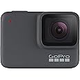 GoPro HERO7 Silver - E-Commerce Packaging - Waterproof Digital Action Camera with Touch Screen 4K HD Video 10MP Photos Live Streaming Stabilization