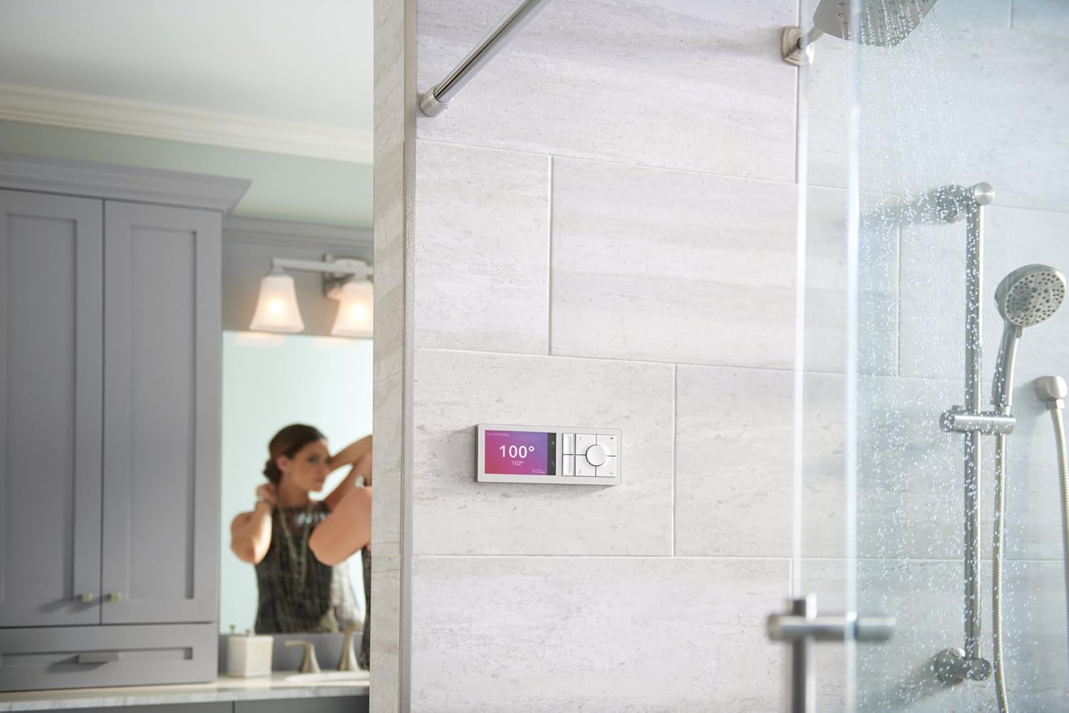 Moen 3669EPORB Handheld Showerhead with 69-Inch-Long Hose Featuring 30-Inch Slide Bar, Oil-Rubbed Bronze - Shower Arms And Slide Bars - 