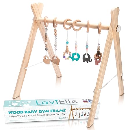 hess wooden baby gym