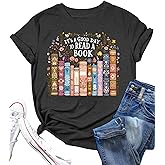 Book Shirts for Women: Book Lover Shirt Reading Bookish Tshirts Bookworm Graphic Short Sleeve Tee Tops