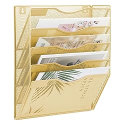 EASEPRES 5 Pocket Mesh Hanging Wall File