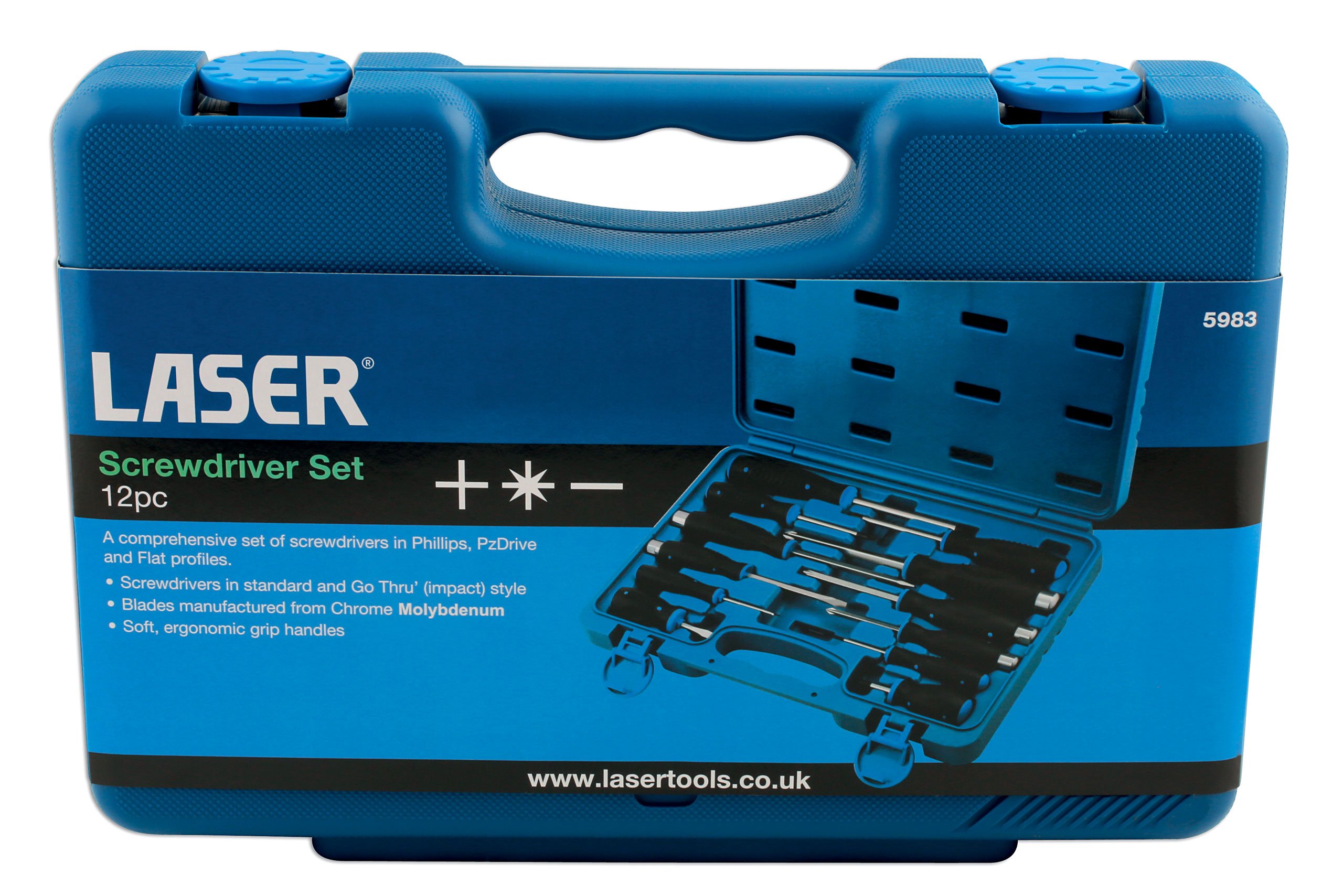 Laser 5983 Screwdriver Set 12pc