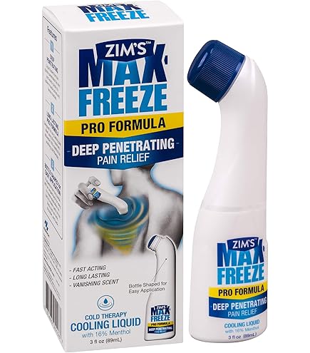 Amazon.com: Zim's Max Freeze Liquid | 3 Pack - Pain Relief Topical