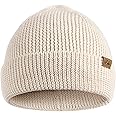 DANISH ENDURANCE Merino Wool Beanie for Men & Women, Warm Knitted Winter Hat