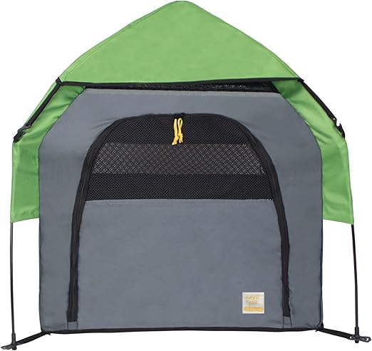 tent with dog room