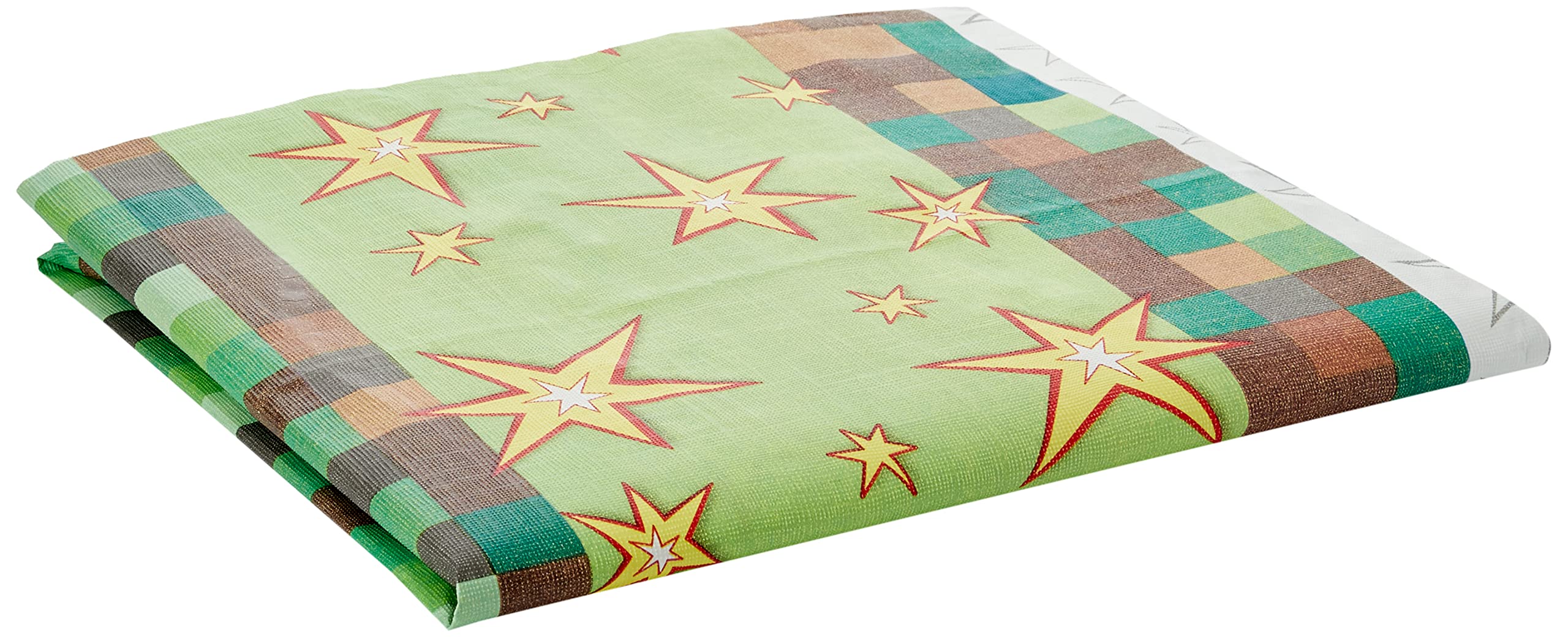 Amscan 9912917 - TNT Pixel Gamers Party Paper Table Cover - 1.8m x 1.2m, Green