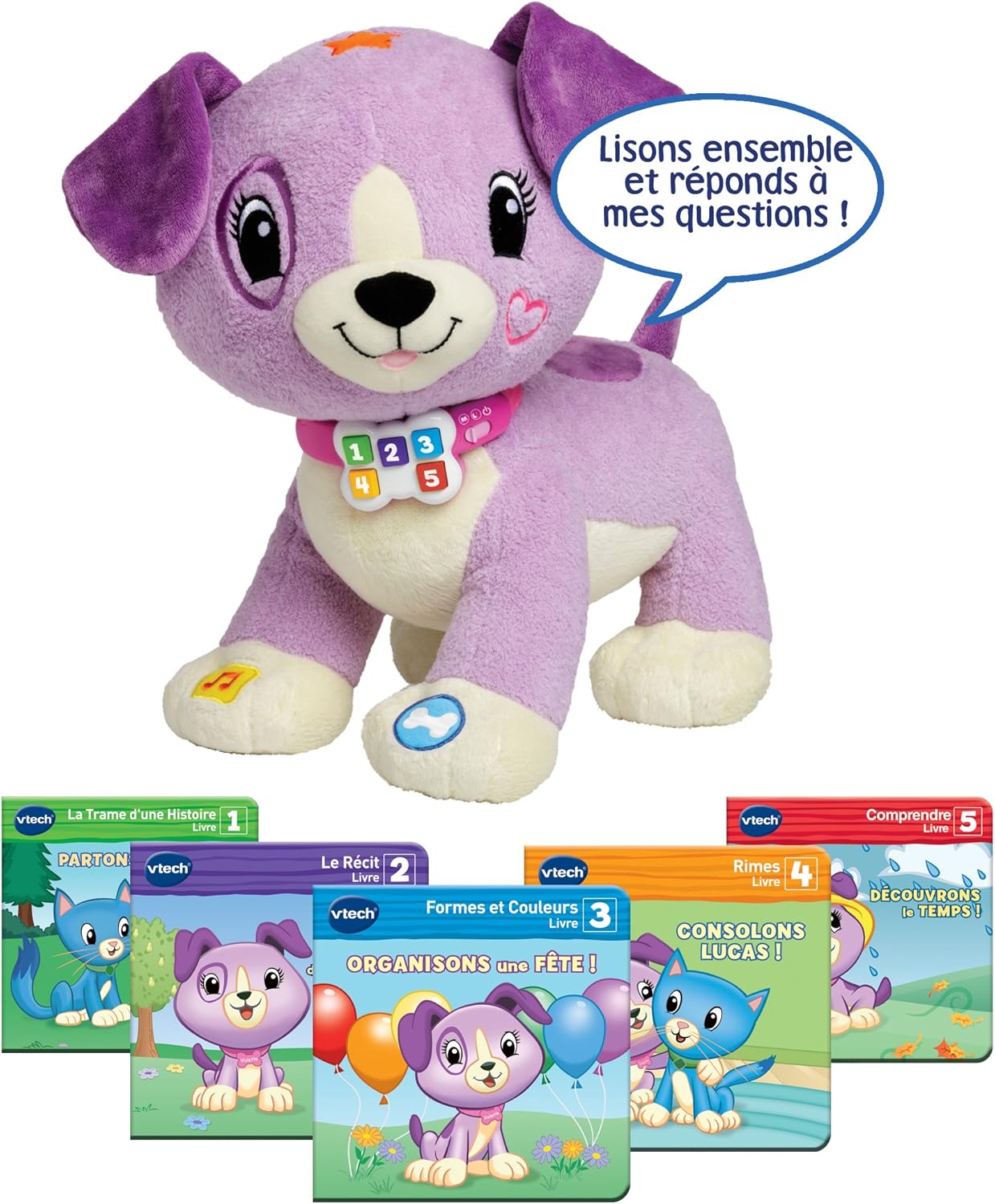 Chien violette vtech Clearance