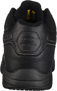 skechers black non slip shoes