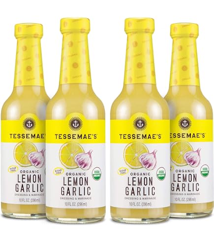 Amazon.com : Tessemae's All Natural Salad Dressing 2-Pack (Organic Green  Goddess) : Grocery & Gourmet Food