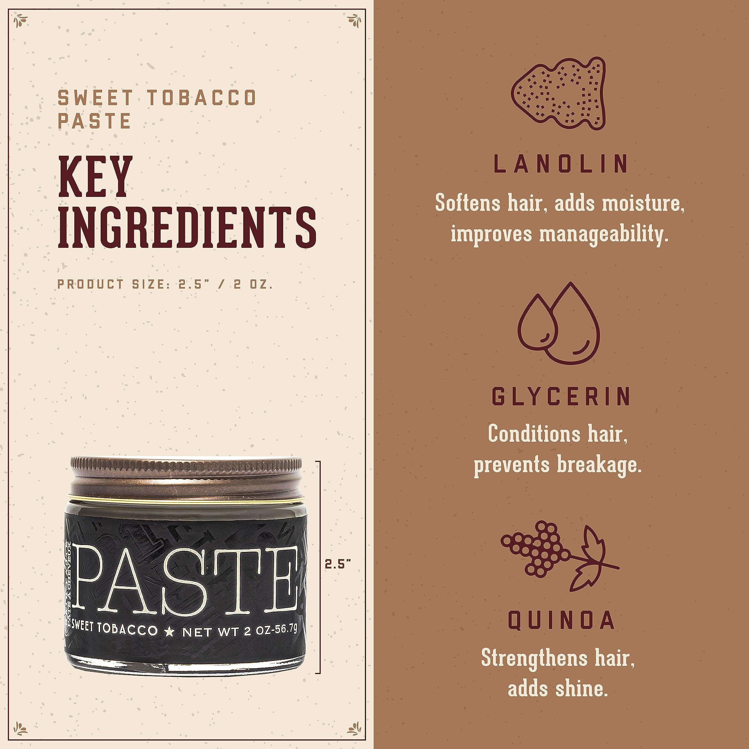 18.21 Man Made Hair Styling Products Pomade, Wax, Clay & Paste, 2 oz