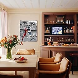 B.B.F MAKE American Football Sports Canvas Wall Art