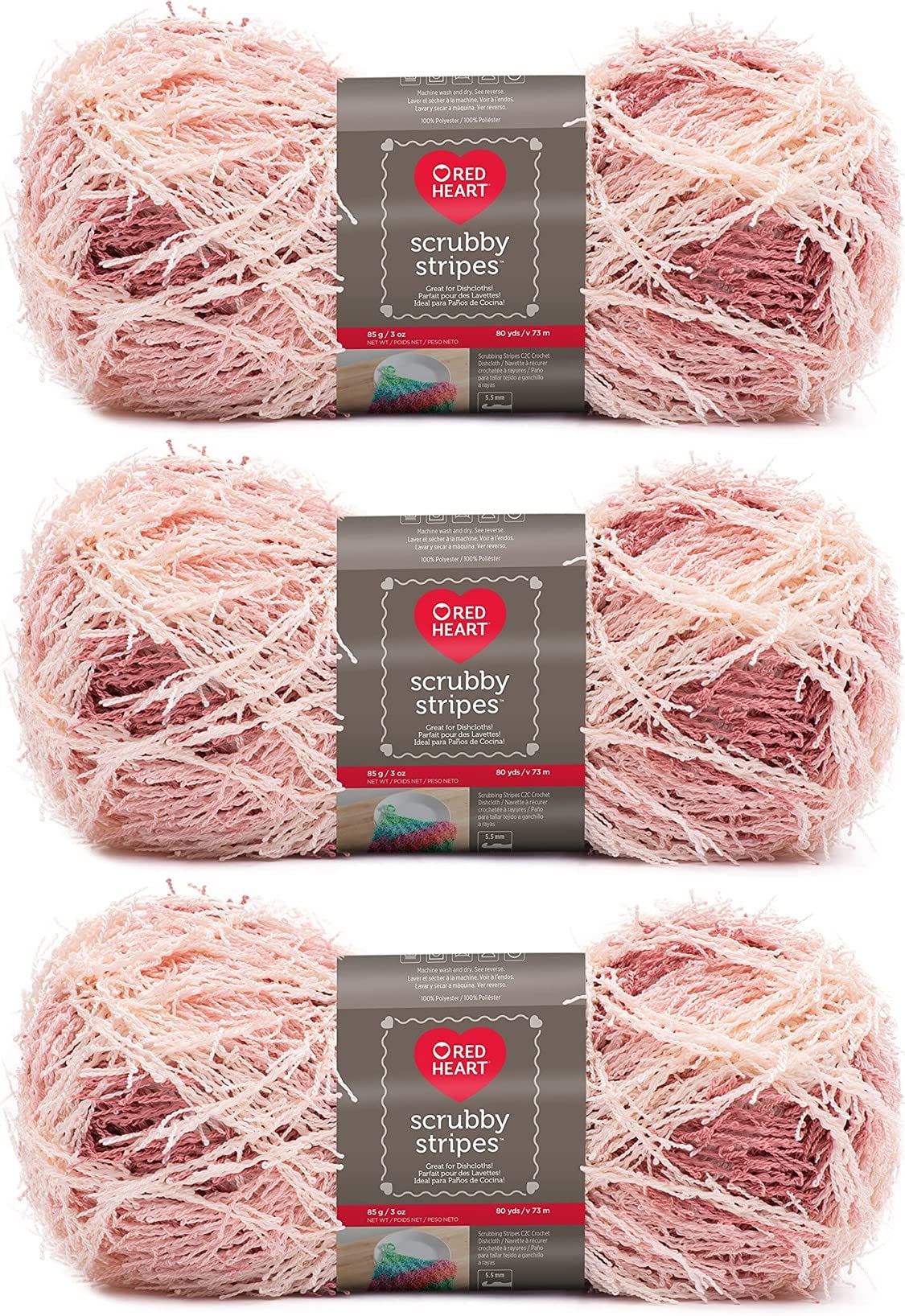 Red Heart Yarn, Peachy