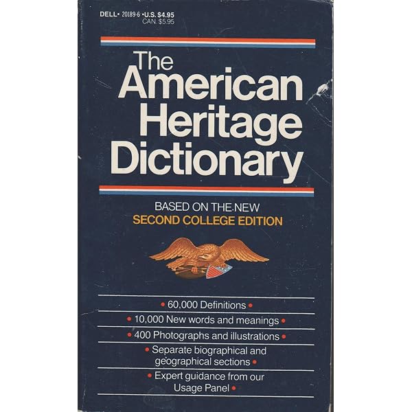 Amazon.com: The American Heritage Dictionary: Fourth Edition (21st