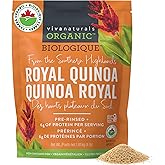 Viva Naturals Organic Quinoa (4 lb) – Quinoa Organic, Non-GMO & Pre-Washed Whole Grain | Gluten-Free Vegan Plant Protein, Sou
