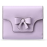 YJ-NEFELI Small Wallet for Women Cute Bifold RFID Blocking Credit Card Holder Ladies Leather Wallets with Zipper Coin Pocket