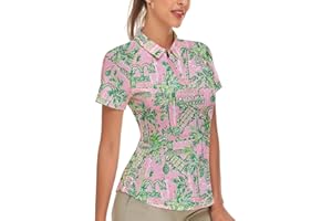 SONEVEN Women's Golf Shirt Short Sleeve Tennis Shirt Quarter Zip Golf Pullover Golf Polo Shirts Argyle Summer Dry Fit Tops