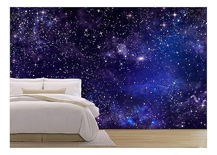 Fototapeten Night Sky Ceiling Wallpaper 3d Star Nebula Galaxy