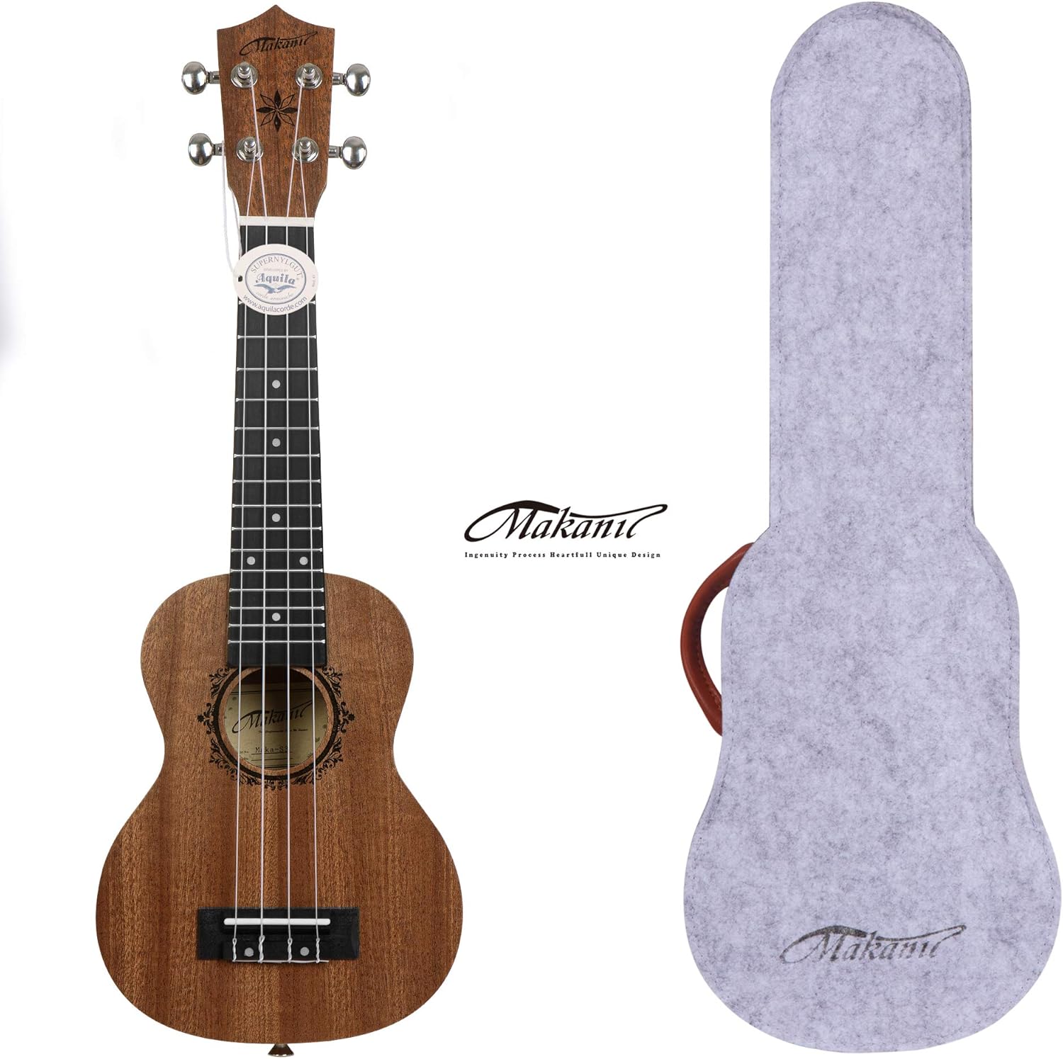 100 Price Guarantee Makanu Soprano Ukulele Sapelli Ukelele For Beginners Ukele 21 Inch Hawaiian With Gig Bag Flower Musical Instruments Online Sale Www Training Rmutt Ac Th