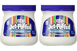 Kraft Jet Puffed Marshmallow Creme Spread, 7oz (Pack of 2) by N/A