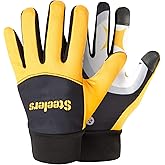 foco Men's NFL Palm Logo Texting Gloves